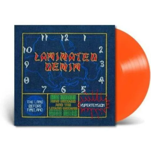 Laminated Denim LP ORANGE