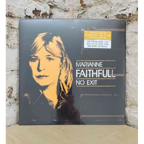 MARIANNE FAITHFULL - No Exit - Ltd. Yellow 1LP Gatefold