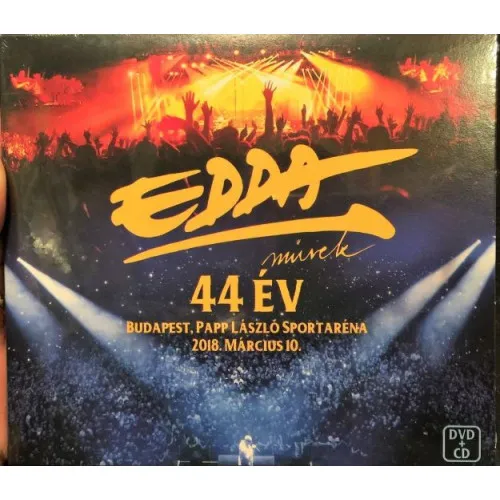 44 ÉV - BUDAPEST, PAPP LÁSZLÓ SPORTARÉNA 2018. MÁRCIUS 10. - CD+DVD