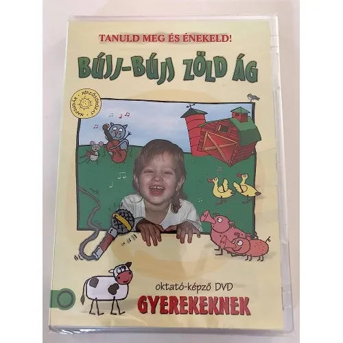 BÚJJ-BÚJJ ZÖLD ÁG oktató-képző DVD gyerekeknek