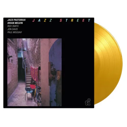 JAZZ STREET -COLOURED/HQ-180GR./WITH BRIAN MELVIN/TIMELESS/750 CPS YELLOW CLRD