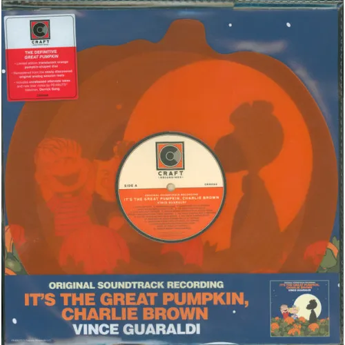 It's The Great Pumpkin, Charlie Brown [Translucent Orange Pumpkin Shaped LP]