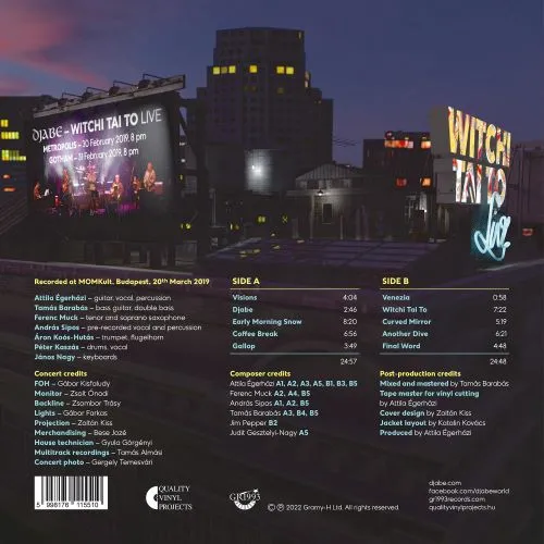 DJABE - WITCHI TAI TO - LIVE 2019-