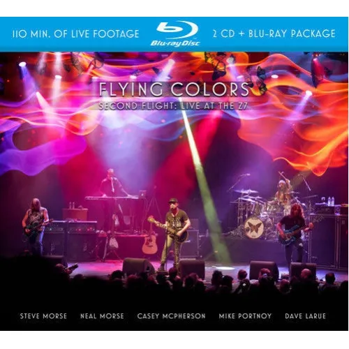 FLYING COLORS - SECOND FLIGHT: LIVE AT THE Z7 2CD+BLU-RAY