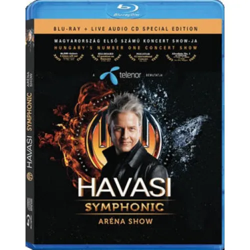 HAVASI - SYMPHONIC ARÉNA SHOW 2015 (BR+CD)