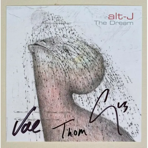 Alt-J - THE DREAM (SIGNED INSERT)