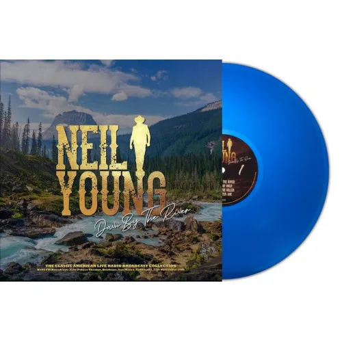 DOWN BY THE RIVER - COW PALACE THEATER 1986 (BLUE VINYL)