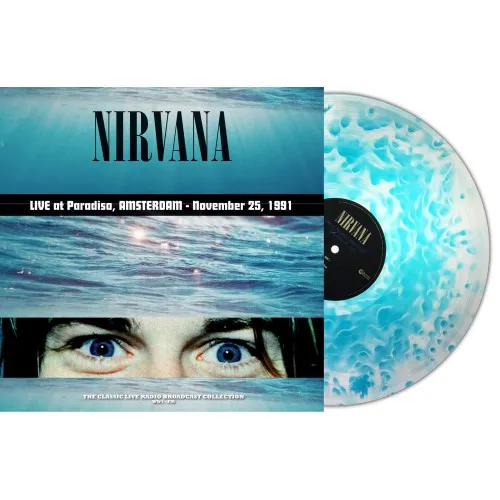 NIRVANA - LIVE AT PARADISO, AMSTERDAM 1991 (TURQUOISE CLOUDY VINYL)