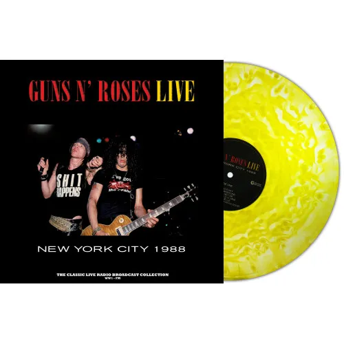 LIVE IN NEW YORK CITY 1988 (YELLOW CLOUDY VINYL)