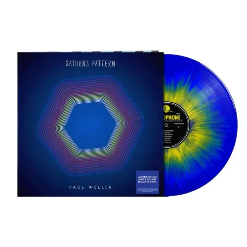 SATURNS PATTERN (140 GR 12" BLUE & YELLOW-LTD.)