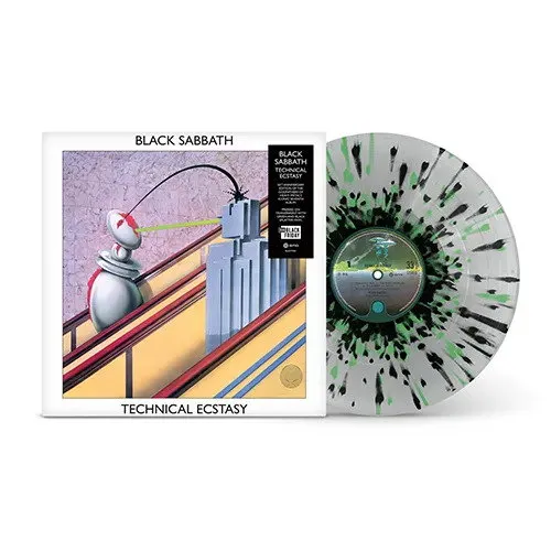 Technical Ecstasy (Vinyl, LP, Album, 40th Anniversary Edition, Transparent w/ Green & Black Splatter)
