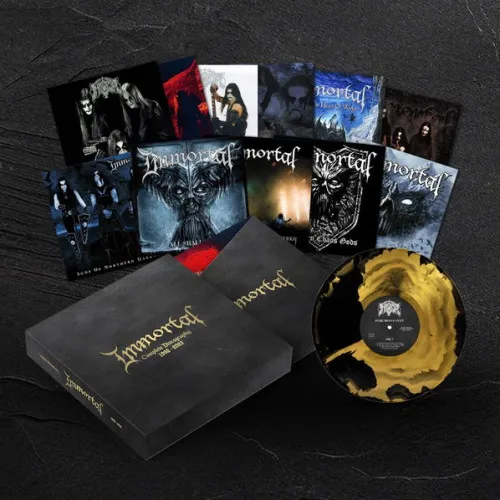 Immortal Complete Discography 1992–2023 LP BOX BLACK GOLD SUNBURST