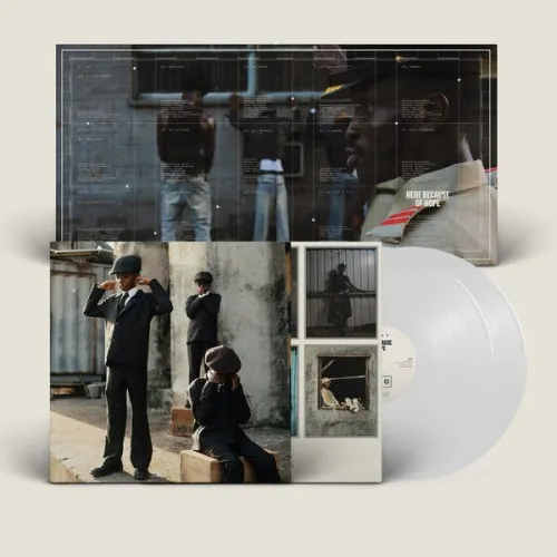 Here Because Of Hope LP WHITE INDIE