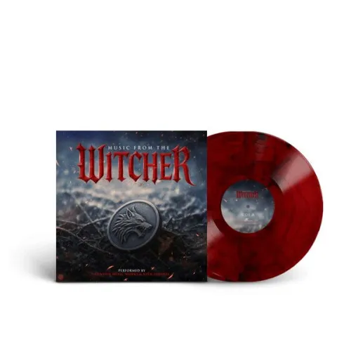 Music From The Witcher LP RED BLACK SMOKE