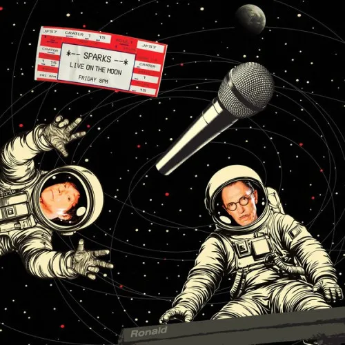SPARKS LIVE ON THE MOON (SILVER)