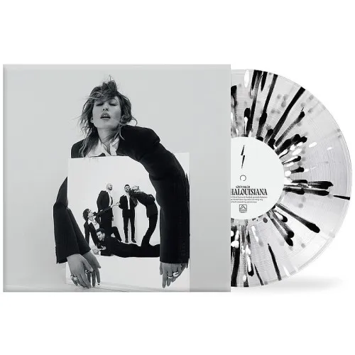SÖTÉT VILLÁM-Ezüst-fekete splatter vinyl