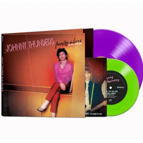 Finally Alone - The Sticks & Stones Tapes LP PURPLE GREEN