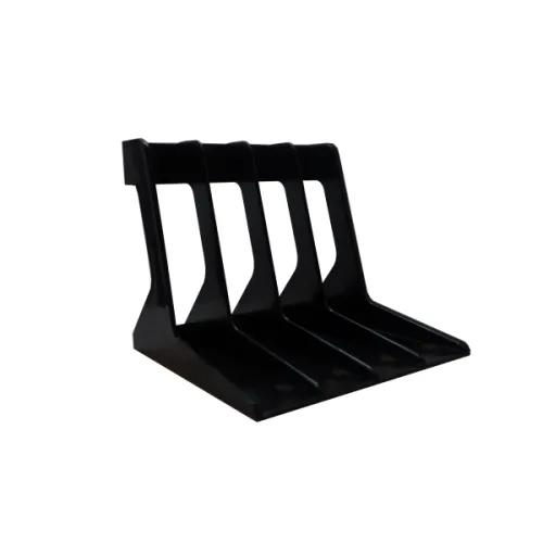 VINYL RACK 40 DB KISLEMEZ TÁROLÁSÁRA - FEKETE