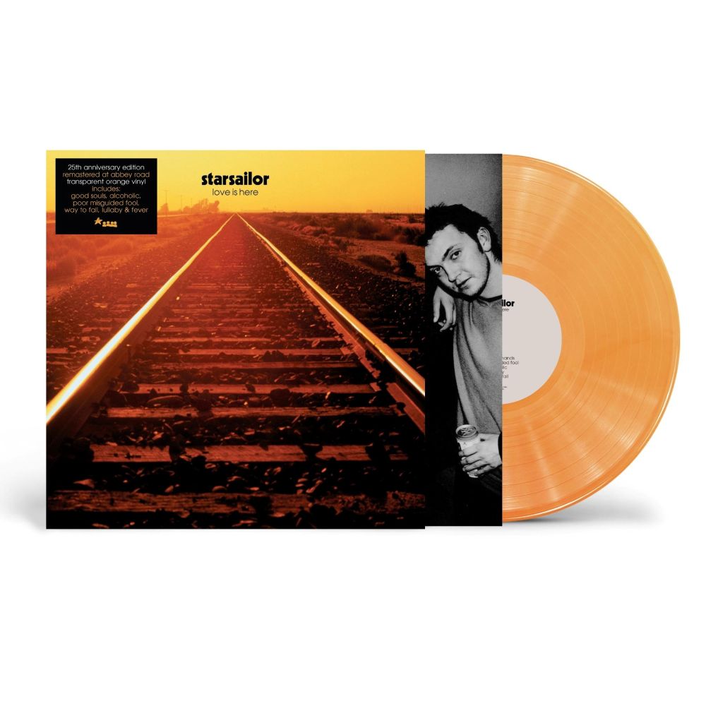 LOVE IS HERE (140 GR 12" ORANGE-LTD.)