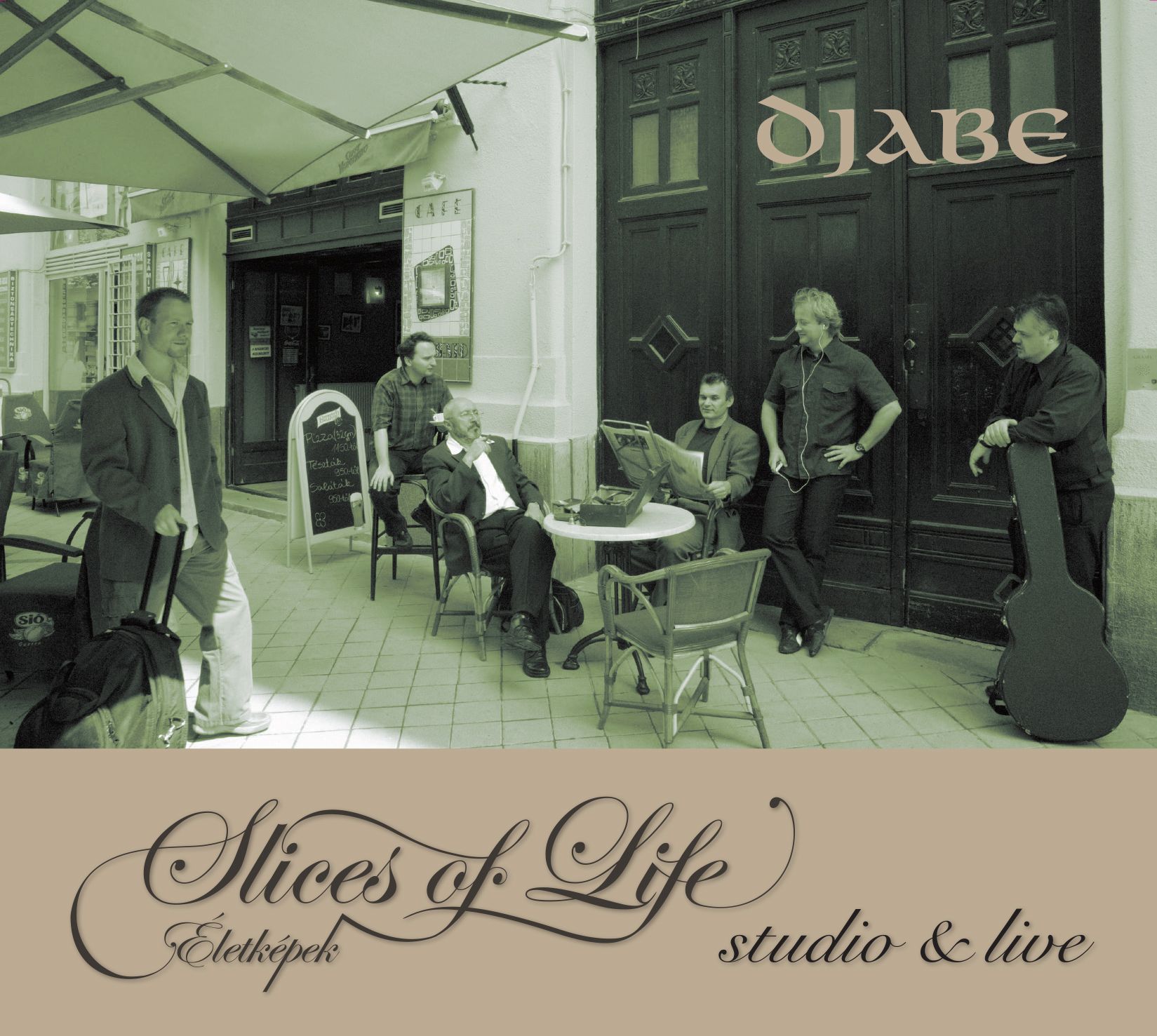 Slices of Life – studio & live-2CD, 8 oldalas digisleeve