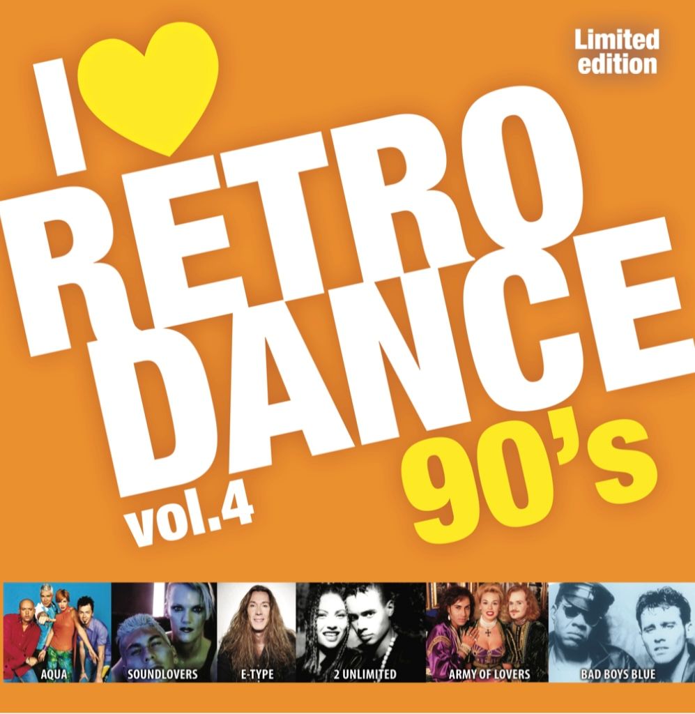 I LOVE RETRO DANCE 90's  - VOL 4