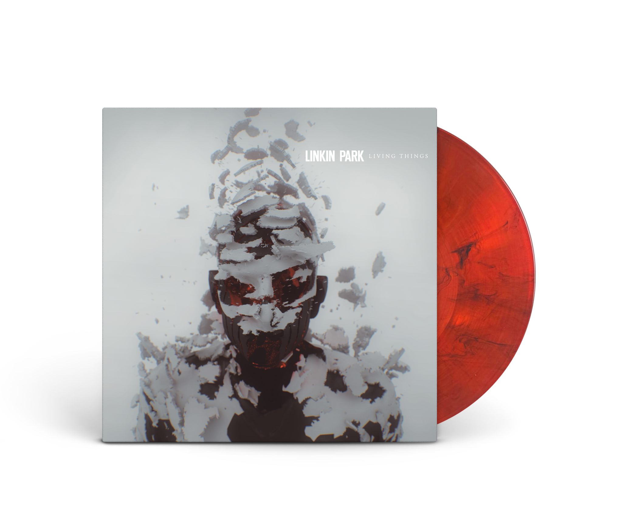 LIVING THINGS (140 GR 12" RED SMOKE VINYL -LTD.)