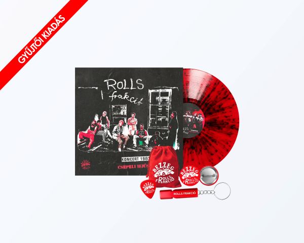 Koncert 1982.09.12.Gyűjtői kiadás (12” Piros-fekete splatter vinyl, 33 RPM)