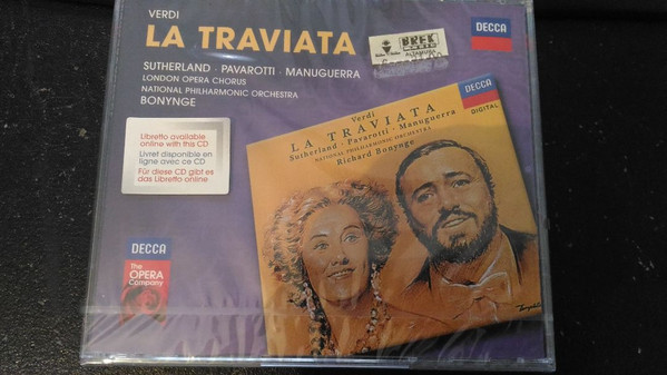 VERDI: LA TRAVIATA/SUTHERL