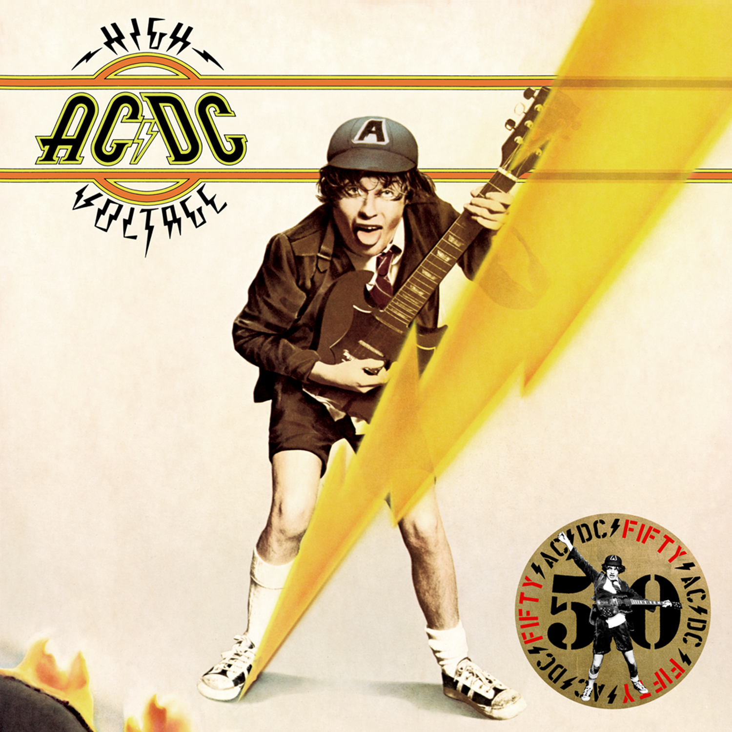 HIGH VOLTAGE-GOLD METALLIC / 180GR. / INCL. INSERT