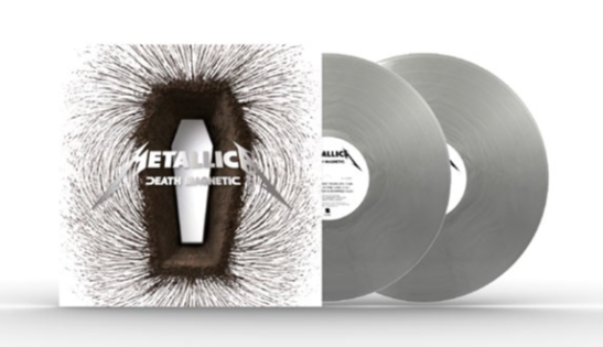 DEATH MAGNETIC-2 LP - Magnetic Silver
