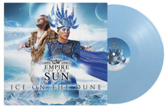 ICE ON THE DUNE-Opaque Blue