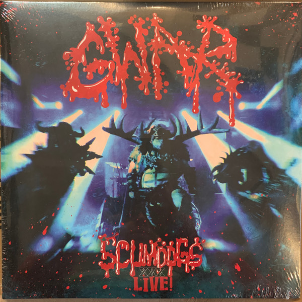SCUMDOGS XXX LIVE .. LIVE / BLUE MARBLE VINYL