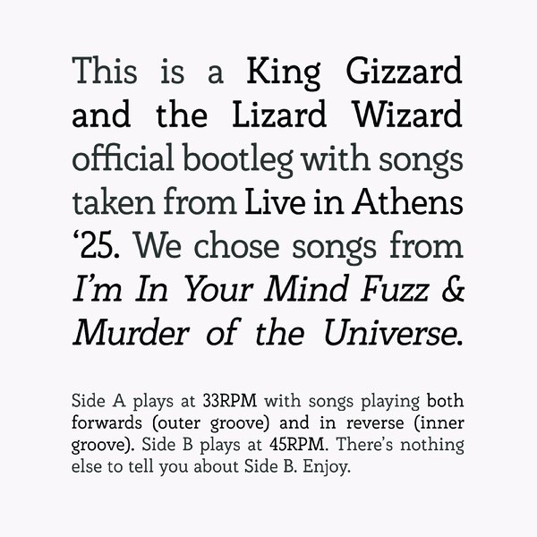 SONGS FROM I'M IN YOUR... 