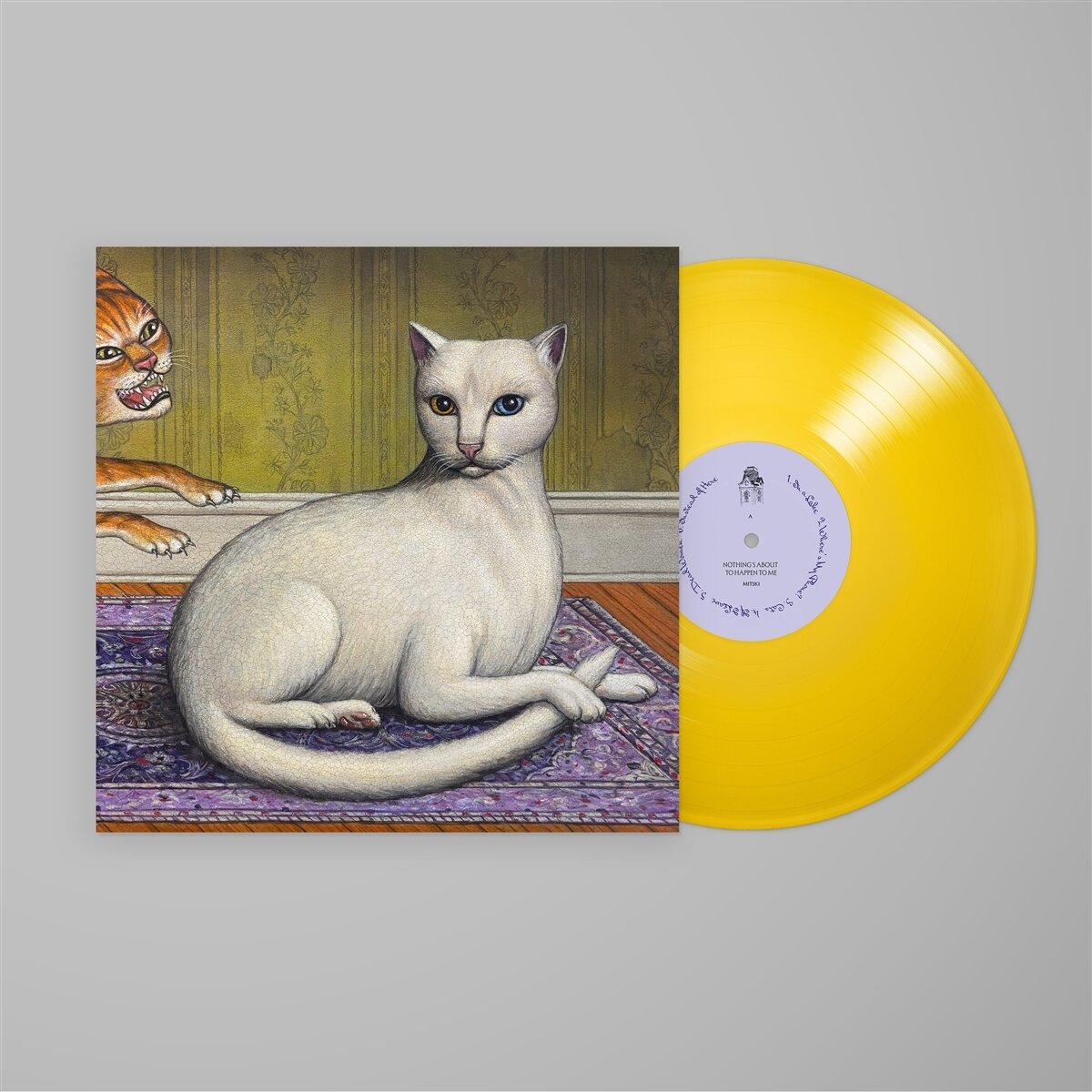 Nothing's About To Happen To Me LP YELLOW INDIE