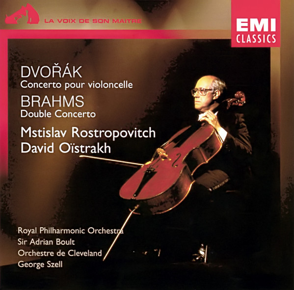 DVORAK CONCERTO POUR VIOLONCELLE BRDAHMS