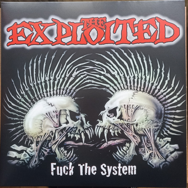 EXPLOITED - FUCK THE SYSTEM-CLEAR RED