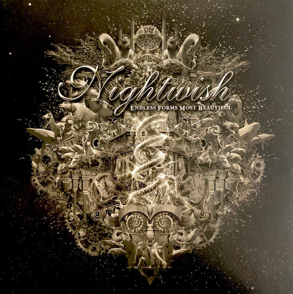 NIGHTWISH - ENDLESS FORMS MOST BEAUTIFUL - CLEAR-GOLD VINYL