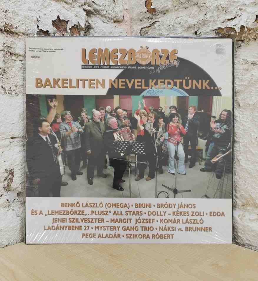 BAKELITEN NEVELKEDTÜNK - LEMEZBÖRZE PLUSZ