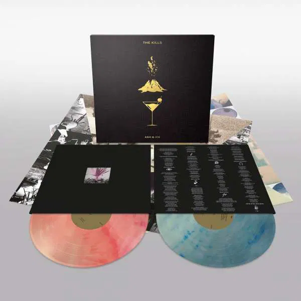ASH & ICE LIMITED EDITION COLOURED PINK BLUE VINYL