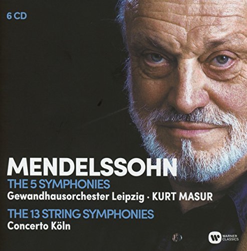 Mendelssohn Sinfonien 1-5 /Streichersinfonien  6 CD