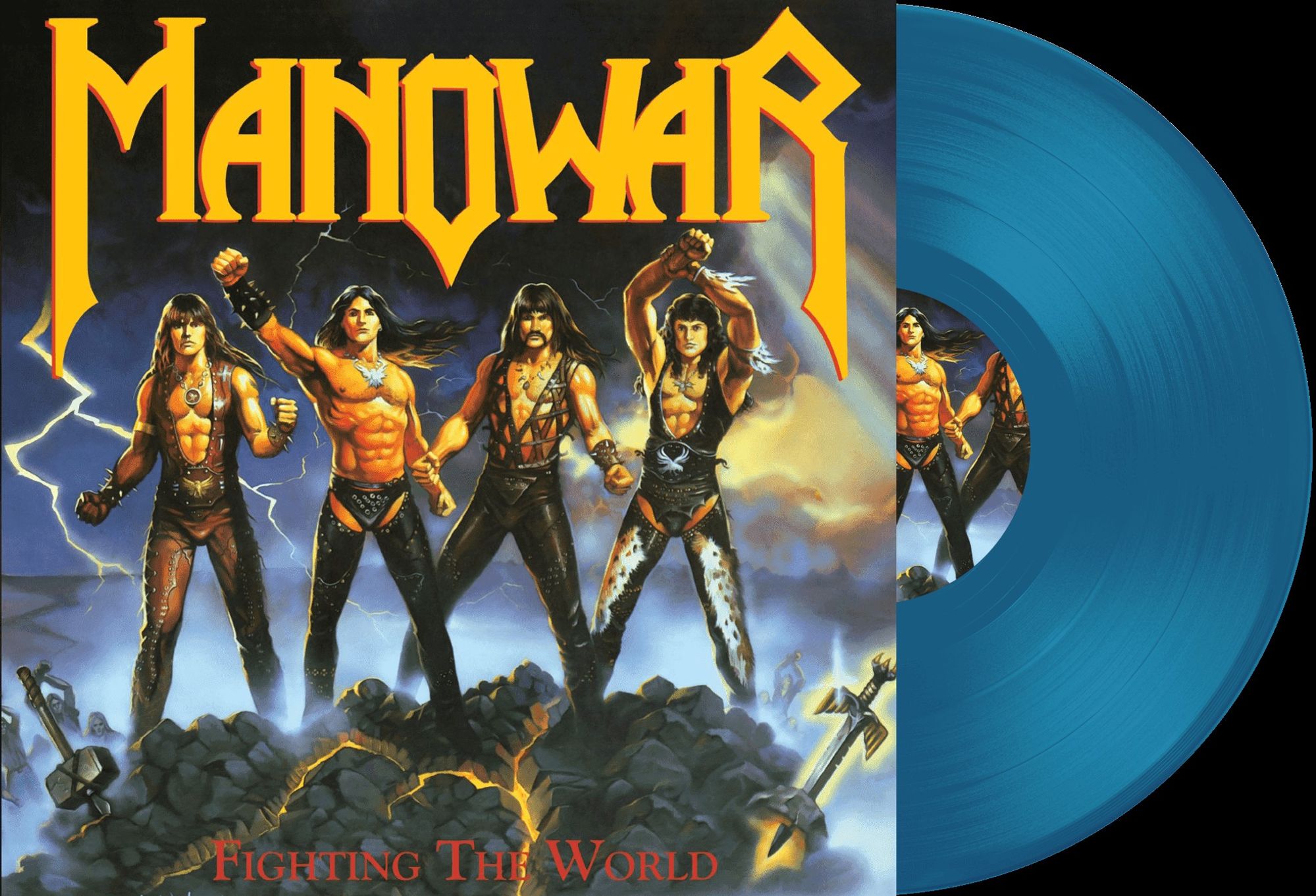 Fighting The World LP BLUE
