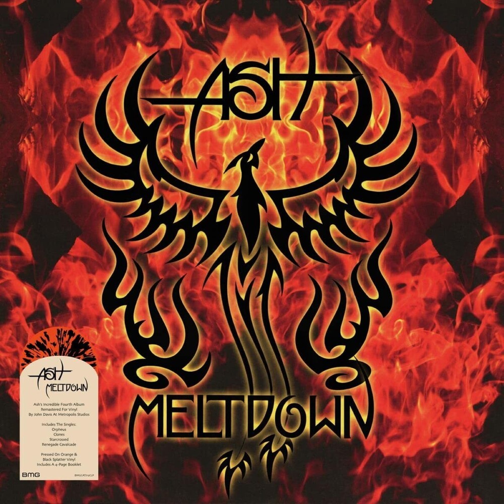 MELTDOWN -COLOURED-ORANGE & BLACK SPLATTER