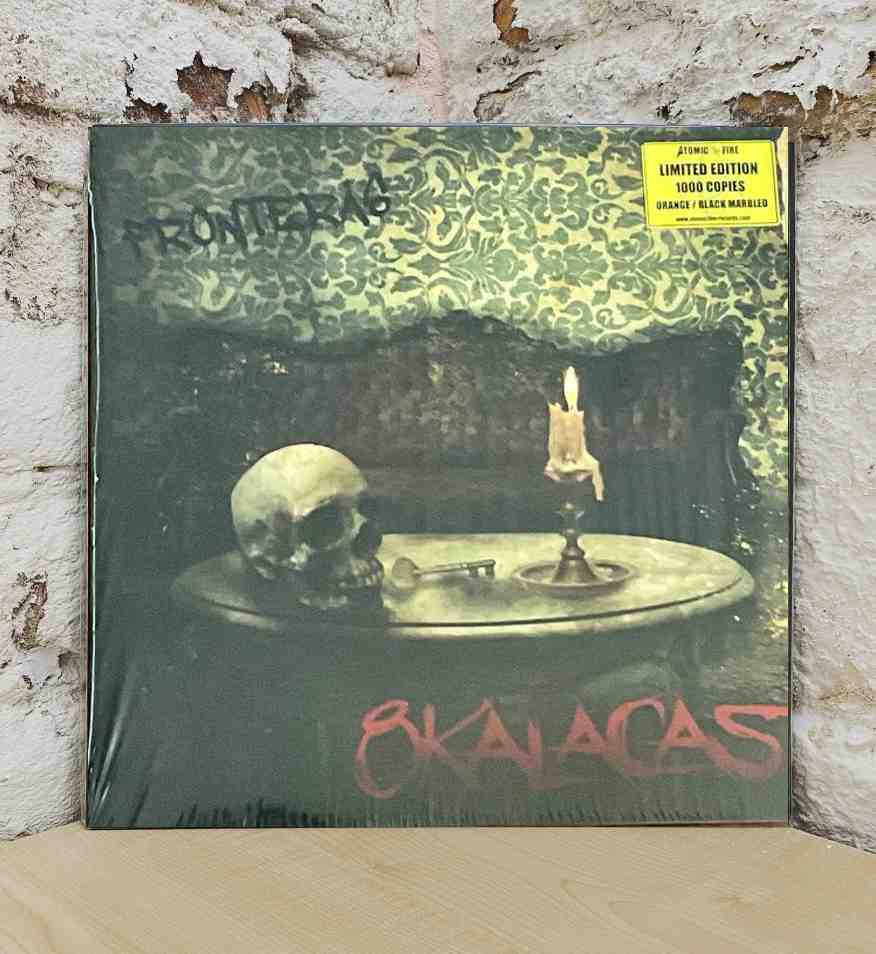 FRONTERAS -COLOURED-ORANGE BLACK MARBLED VINYL