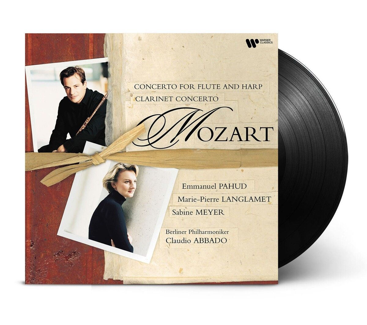MOZART: VERSENYMŰVEK - FUVOLA, KLARINÉT, HÁRFA
