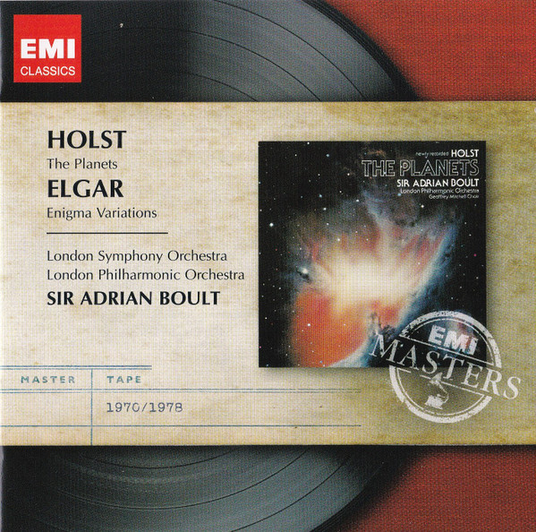 ELGAR:ENIGMA VARIÁCIÓK/HOLST:A BOLYGÓK
