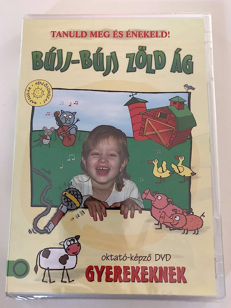 BÚJJ-BÚJJ ZÖLD ÁG oktató-képző DVD gyerekeknek