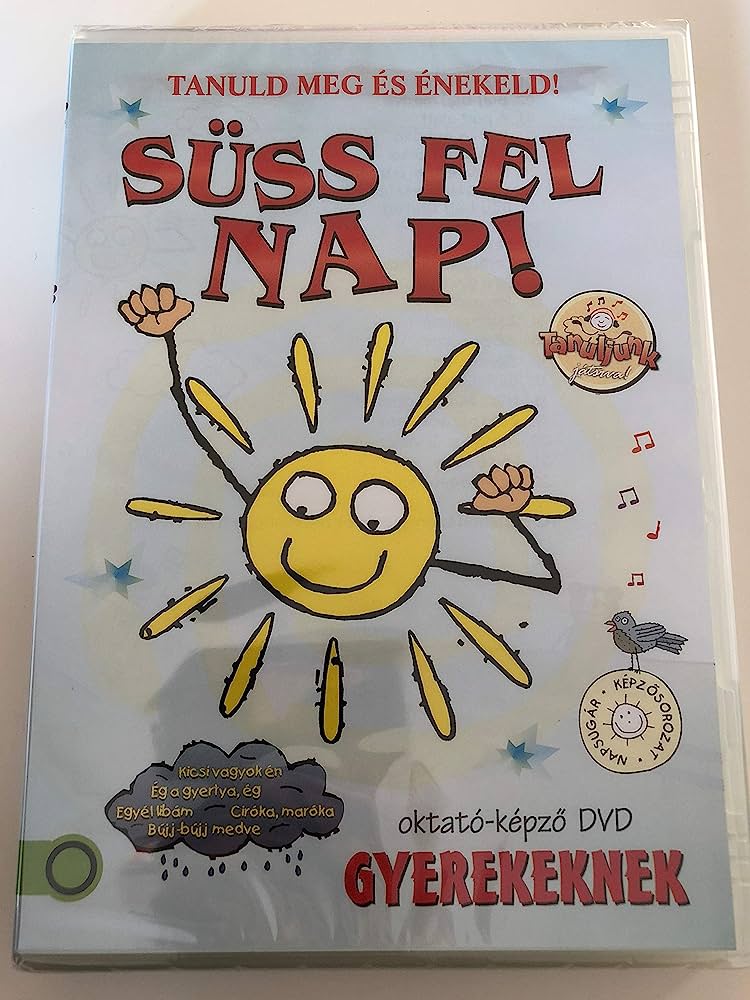 SÜSS FEL NAP!  oktató-képző DVD gyerekeknek