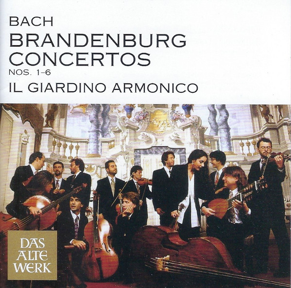 IL GIARDINO ARMONICO - BACH:BRANDERBURGI VERSENYEK 1-6