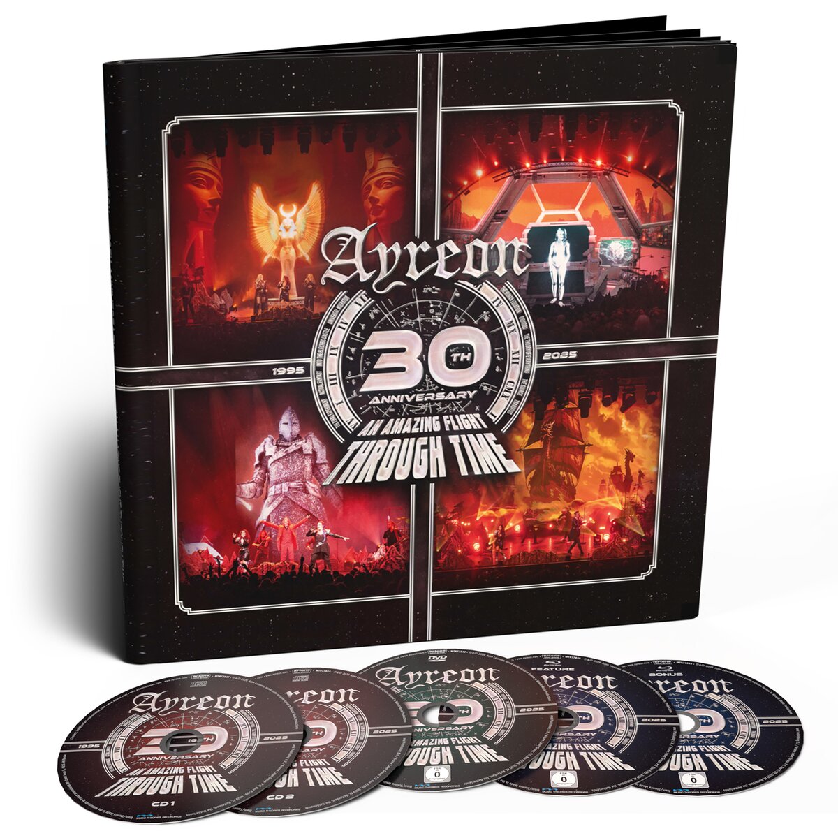 Ayreon - 30th Anniversary - An Amazing Flight Through Time (2xCD+2xBlu-ray+1xDVD)