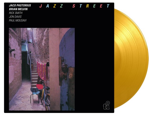 JAZZ STREET -COLOURED/HQ-180GR./WITH BRIAN MELVIN/TIMELESS/750 CPS YELLOW CLRD
